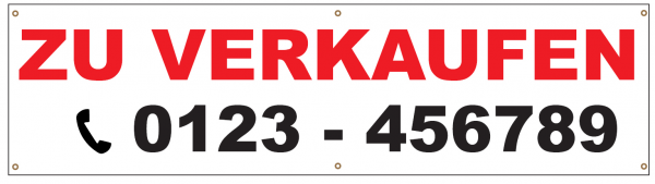Banner Zu Verkaufen